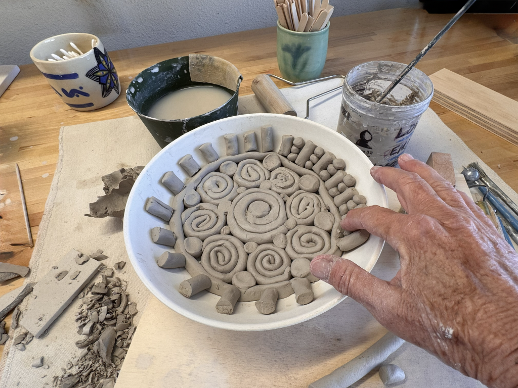 Hand-built coil project in progress